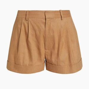 Alice + olivia tan shorts size 10